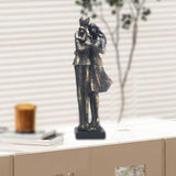 Maxbell Abstract Couple Statue for Valentine's Day Decoration Anniversary Engagement Couple Family
