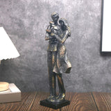 Maxbell Abstract Couple Statue for Valentine's Day Decoration Anniversary Engagement Couple Family
