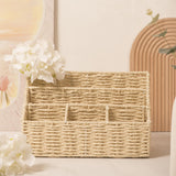 Maxbell Storage Basket Portable 5 Grids Divided Storage Box for Kitchen Bedroom Home