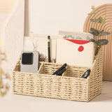 Maxbell Storage Basket Portable 5 Grids Divided Storage Box for Kitchen Bedroom Home
