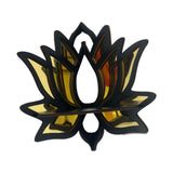 Maxbell Lotus Wall Shelf Assembly Home Decor Floating Shelves for Plants Home Office