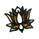 Maxbell Lotus Wall Shelf Assembly Home Decor Floating Shelves for Plants Home Office