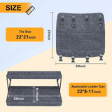 Maxbell RV Step Cover Van Easy Installation Mobile Home Trailer 18.50inchx18.50inch