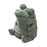 Maxbell Crocodile Statue Desk Decoration Gift Tea Pet for Tea Lovers Tearoom Bedroom