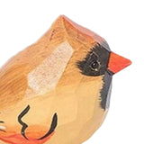 Maxbell Artificial Bird Statue Vivid Resin Bird Statue Decor for Wall Outdoor Garden yellow