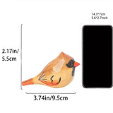 Maxbell Artificial Bird Statue Vivid Resin Bird Statue Decor for Wall Outdoor Garden yellow