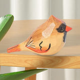 Maxbell Artificial Bird Statue Vivid Resin Bird Statue Decor for Wall Outdoor Garden yellow