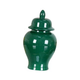 Maxbell Ceramic Vase Storage Tank Porcelain Ginger Jar for Office Flower Arrangement