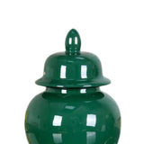 Maxbell Ceramic Vase Storage Tank Porcelain Ginger Jar for Office Flower Arrangement