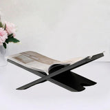 Maxbell Wood Book Stand Wooden Book Holder for Home, Office Desk Reading and Kitchen