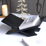 Maxbell Wood Book Stand Wooden Book Holder for Home, Office Desk Reading and Kitchen