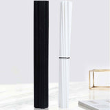 Maxbell 100Pcs Essential Oil Diffuser Fiber Sticks 3mmx25cm Multifunctional Handmade Black