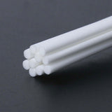 Maxbell 100Pcs Essential Oil Diffuser Fiber Sticks 3mmx25cm Multifunctional Handmade White