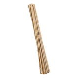 Maxbell 100Pcs Essential Oil Diffuser Fiber Sticks 3mmx25cm Multifunctional Handmade Wood Color