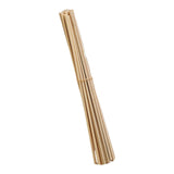 Maxbell 100Pcs Essential Oil Diffuser Fiber Sticks 3mmx25cm Multifunctional Handmade Wood Color