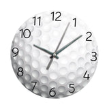 Maxbell Basketball Wall Clock Simple Round Wall Clock for Dining Room Hallway Office White 10 Inch