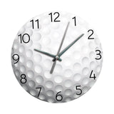 Maxbell Basketball Wall Clock Simple Round Wall Clock for Dining Room Hallway Office White 12 Inch