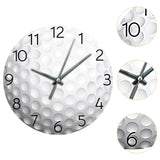Maxbell Basketball Wall Clock Simple Round Wall Clock for Dining Room Hallway Office White 12 Inch