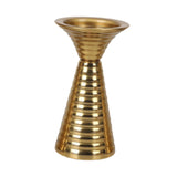 Maxbell Golden Candle Holder Elegant Portable Candlestick for Parties Dinner Wedding M