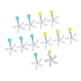 Maxbell Air Conditioner Deflector Women Wind Guide Fan for Office Study Room Library Blue 2pcs