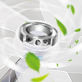 Maxbell Air Conditioner Deflector Women Wind Guide Fan for Office Study Room Library Blue 2pcs