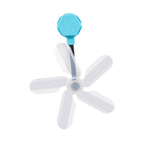 Maxbell Air Conditioner Deflector Women Wind Guide Fan for Office Study Room Library Blue 1pcs