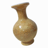 Maxbell DIY 3D Puzzle Flower Vase Unique Flower Arrangement for Cabinet Office Decor Brown