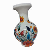 Maxbell DIY 3D Puzzle Flower Vase Unique Flower Arrangement for Cabinet Office Decor White