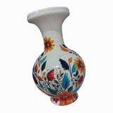 Maxbell DIY 3D Puzzle Flower Vase Unique Flower Arrangement for Cabinet Office Decor White
