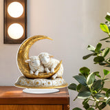 Maxbell 2D Sheep Decor Holiday Acrylic Desktop Plaque for Dining Room Window Bedroom