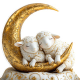 Maxbell 2D Sheep Decor Holiday Acrylic Desktop Plaque for Dining Room Window Bedroom
