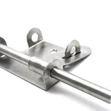 Maxbell Sliding Bolt Gate Latch High Strength Hardware Barrel Bolt with Padlock Hole