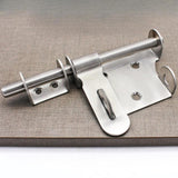 Maxbell Sliding Bolt Gate Latch High Strength Hardware Barrel Bolt with Padlock Hole