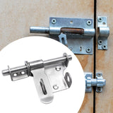 Maxbell Sliding Bolt Gate Latch High Strength Hardware Barrel Bolt with Padlock Hole