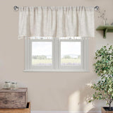 Maxbell Window Kitchen Valance Curtain Blackout Valances for Window for 1 Piece 140x45cm