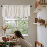Maxbell Window Kitchen Valance Curtain Blackout Valances for Window for 1 Piece 140x45cm