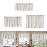Maxbell Window Kitchen Valance Curtain Blackout Valances for Window for 1 Piece 140x45cm