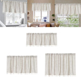 Maxbell Window Kitchen Valance Curtain Blackout Valances for Window for 1 Piece 140x45cm