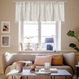 Maxbell Window Kitchen Valance Curtain Blackout Valances for Window for 1 Piece 140x61cm