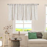 Maxbell Window Kitchen Valance Curtain Blackout Valances for Window for 1 Piece 140x61cm