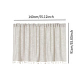 Maxbell Window Kitchen Valance Curtain Blackout Valances for Window for 1 Piece 140x91cm