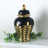 Maxbell Ceramic Ginger Jar Creative Storage Container for Wedding Living Room Office