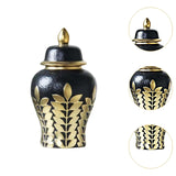 Maxbell Ceramic Ginger Jar Creative Storage Container for Wedding Living Room Office