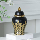 Maxbell Ceramic Ginger Jar Creative Storage Container for Wedding Living Room Office