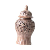 Maxbell Porcelain Ginger Jar Ceramic Vase for Flower Arrangement Bedroom Arrangement