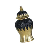 Maxbell Ceramic Ginger Jar Elegant Table Center Vase for Wedding Living Room Office