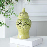 Maxbell Ceramic Ginger Jar Centerpiece Table Decoration for Party Living Room Office