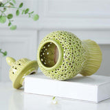 Maxbell Ceramic Ginger Jar Centerpiece Table Decoration for Party Living Room Office