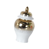 Maxbell Chinese Ginger Jar Decoration Ceramic Covered Jar Vase for Party Office Desk