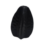 Maxbell Ceramic Vase Photo Prop Modern Fruit Vase for Dorm Room Bathroom Living Room Black